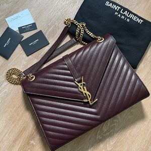 YSL Medium Chevron Bag